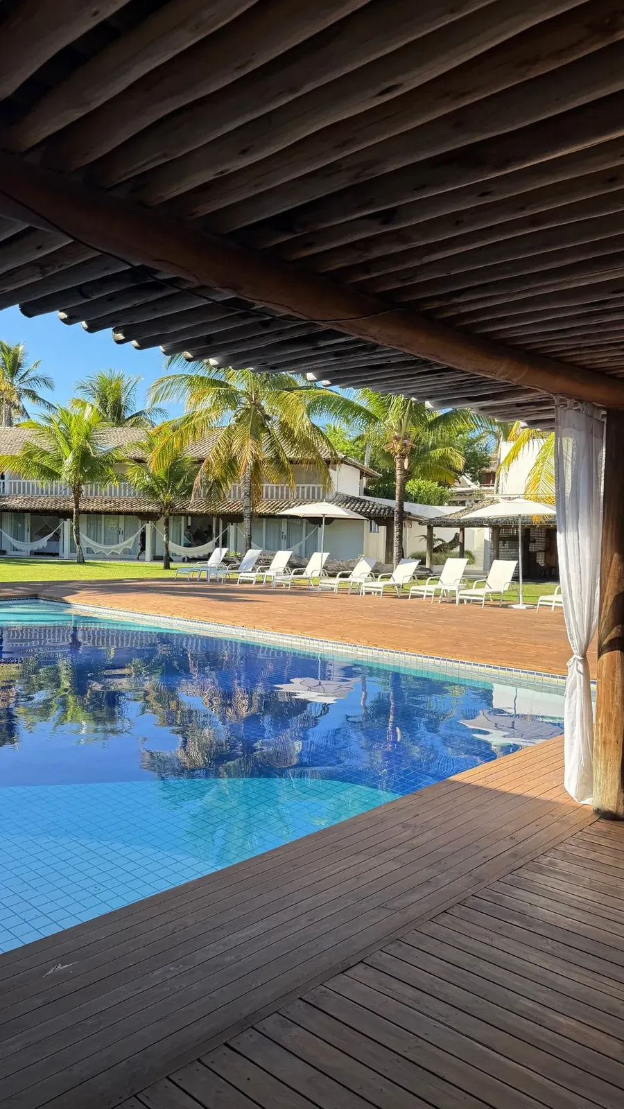 O jardim tropical do Brisas